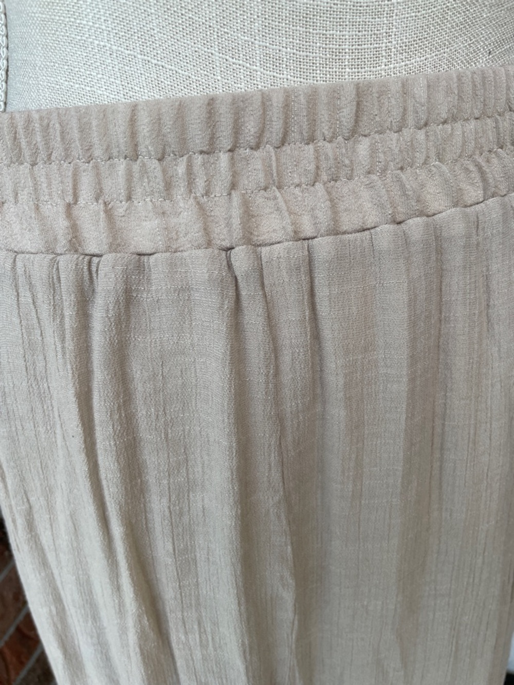 Krazy Kat LT Beige Maxi Boho Lace Skirt - Picture 5 of 7
